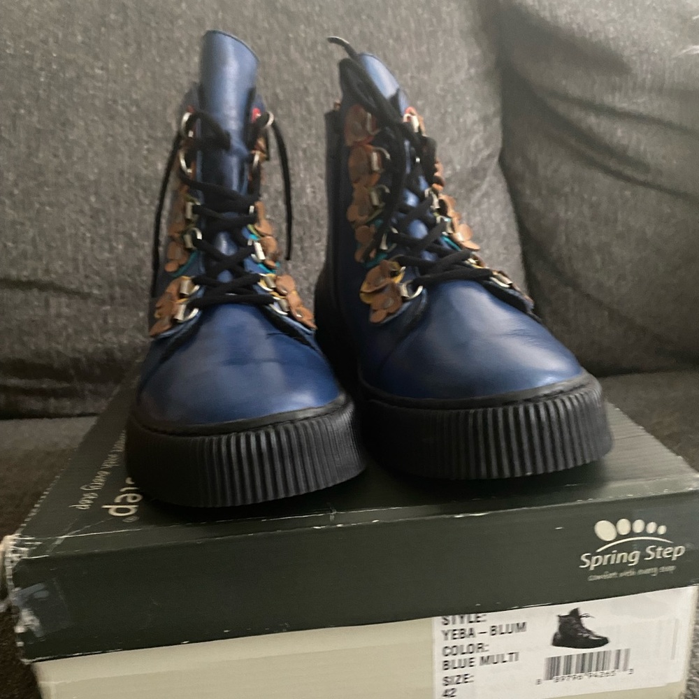 Womens real leather boots